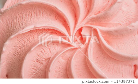 冰淇淋冰淇淋糖果食品草莓草莓紋理 3D 背景材質 114397371