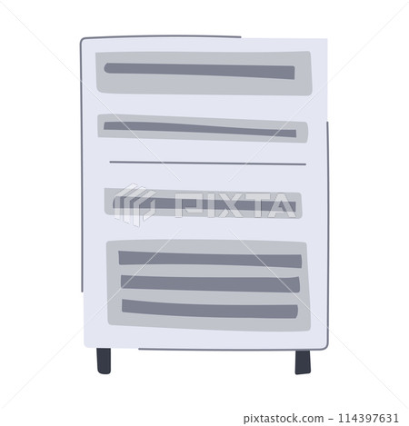 web server rack cartoon vector illustration web server rack cartoon vector illustration 114397631