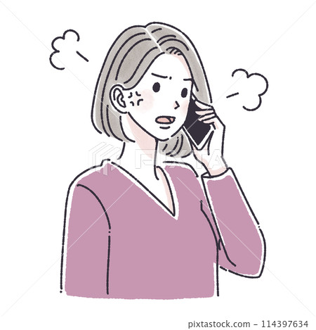 A woman who makes a phone call, a woman who makes a phone call, a woman, a girl, a smartphone, a smartphone, a call, an inquiry, a complaint, A woman who makes a phone call, a woman who makes a phone call, a woman, a girl, a smartphone, a smartphone, a call, an inquiry, a complaint, 114397634