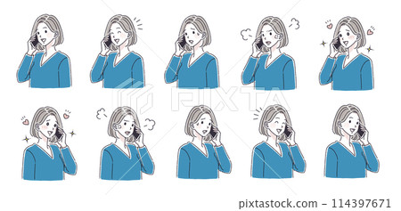 打電話的女人,打電話的女人,女人,女孩,智能手機,智能手機,電話,詢問,投訴, 打電話的女人,打電話的女人,女人,女孩,智能手機,智能手機,電話,詢問,投訴, 114397671