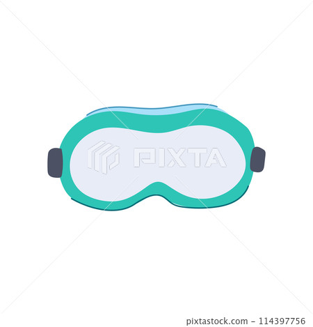 wear safety goggles cartoon vector illustration wear safety goggles cartoon vector illustration 114397756