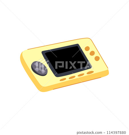 gadget portable gaming device cartoon vector illustration gadget portable gaming device cartoon vector illustration 114397880