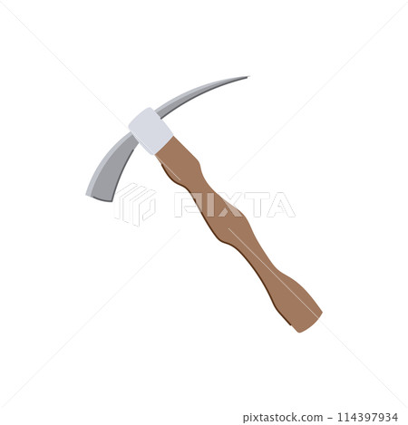 chisel pickaxe cartoon vector illustration chisel pickaxe cartoon vector illustration 114397934