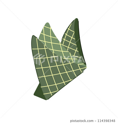 food cloth napkin cartoon vector illustration 114398348