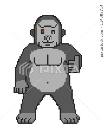 Gorilla_像素藝術(好) Gorilla_像素藝術(好) 114398714