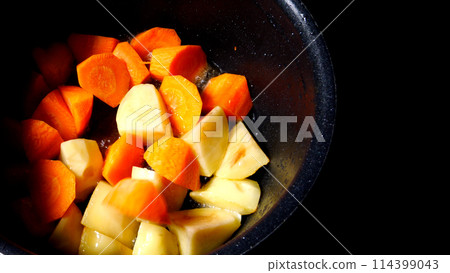 炒土豆胡蘿蔔 114399043