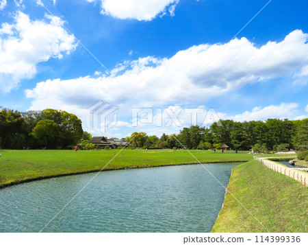 岡山後樂園的風景 岡山後樂園的風景 114399336