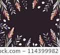 Flower and leaf frame Flower and leaf frame 114399982