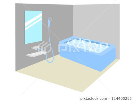 Bathroom with shower and bathtub Bathroom with shower and bathtub 114400295