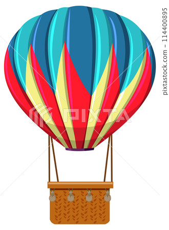 Colorful Hot Air Balloon in the Sky Colorful Hot Air Balloon in the Sky 114400895