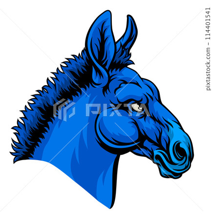 Democrat Donkey Election Political Party Politics Democrat Donkey Election Political Party Politics 114401541
