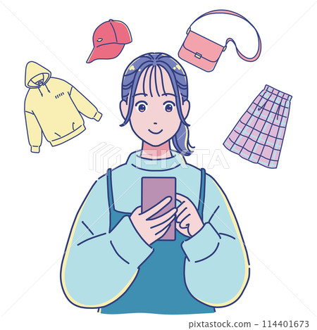 Recycling and buying and selling used clothing 114401673