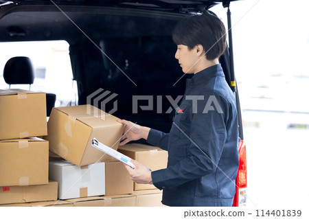 物流配送司機畫像 114401839