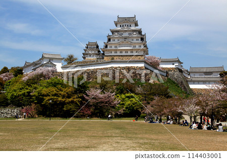 日本城堡姬路城,從三之丸廣場觀賞 日本城堡姬路城,從三之丸廣場觀賞 114403001