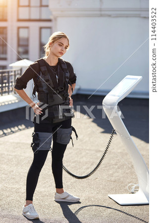 benefits of EMS fitness training. enormous motivation and energy. benefits of EMS fitness training. enormous motivation and energy. 114403522