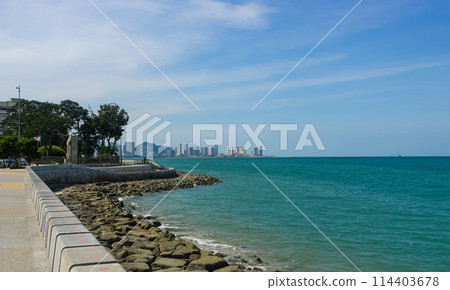 Sea and scenery of Penang Island Sea and scenery of Penang Island 114403678