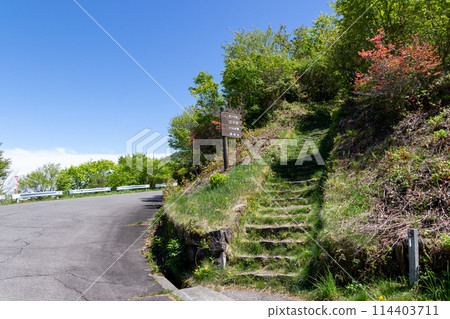 伊香保森林公園杜鵑丘休息處入口 群馬縣榛名山 114403711