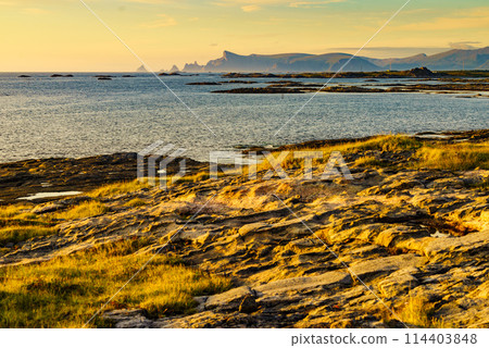 Seascape on Andoya island Norway 114403848