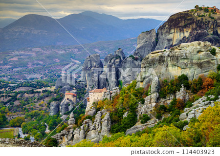 Monasteries in Meteora, Greece 114403923