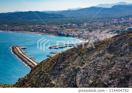 Cape San Antonio, seascape in Spain 114404782