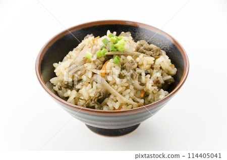 Beef and burdock cooked rice 114405041
