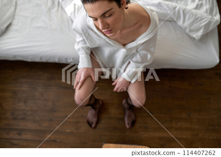 relaxed gay addicted to drugs 114407262