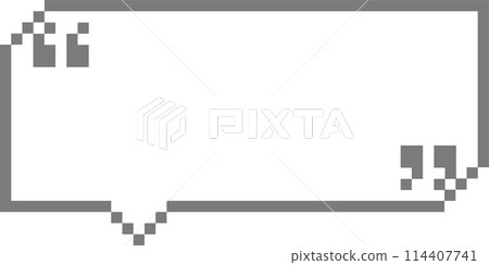 speech bubble, speech, speech balloon 114407741