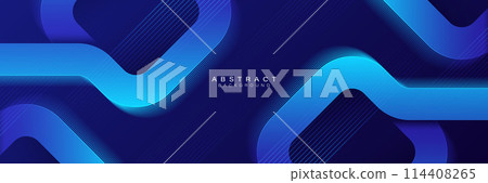 Abstract blue gradient geometric square shape background with diagonal lines. Geometric connection graphic. Modern futuristic concept. Suit for website, business, cover, poster, banner Abstract blue gradient geometric square shape background with diagonal lines. Geometric connection graphic. Modern futuristic concept. Suit for website, business, cover, poster, banner 114408265