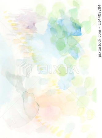 Blue watercolor background illustration Blue watercolor background illustration 114408294