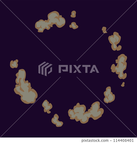 Explosion animation. Cartoon burst effect of vector comic boom and bang. Bomb blasts or explosive power energy flash, war game attacks animation. Vector illusration Explosion animation. Cartoon burst effect of vector comic boom and bang. Bomb blasts or explosive power energy flash, war game attacks animation. Vector illusration 114408401