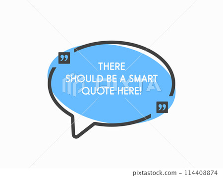 Quote frame blank, text quote boxes, message 114408874