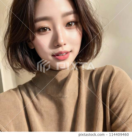 一個大胸女孩的形象 114409460