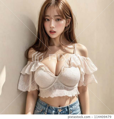 Busty girl images 114409479