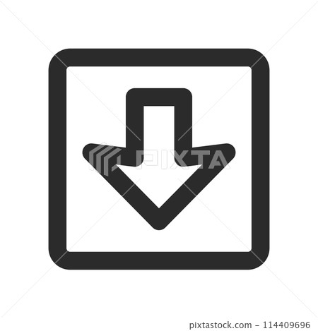 迷你標誌線圖單品插畫中央線 114409696