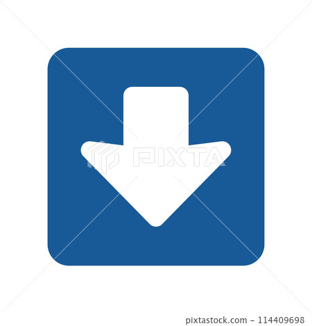 迷你標誌中央線的單色插圖 114409698