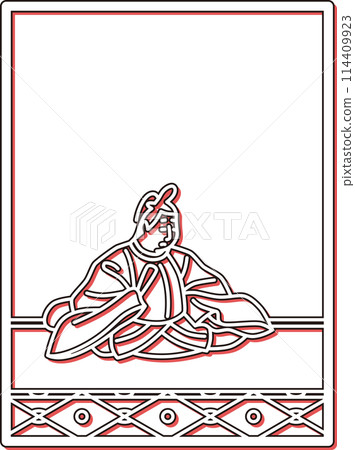 簡單色影百人一州豪德大寺左大臣 簡單色影百人一州豪德大寺左大臣 114409923