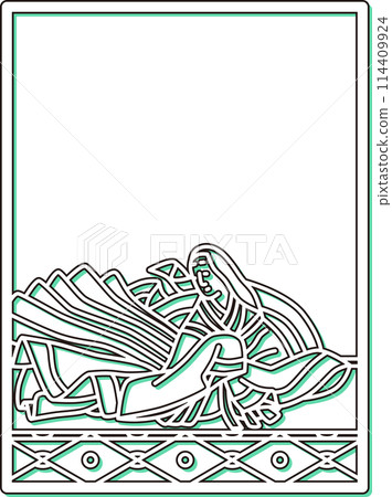素色影百人一脩大劍門院堀川 素色影百人一脩大劍門院堀川 114409924