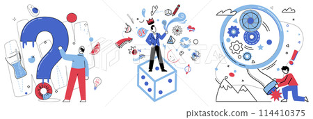 Brainstorming session vector illustration. Breakthroughs are stars shining in night sky successful brainstorming session Innovation is phoenix rising from ashes thoughtful planning in brainstorming Brainstorming session vector illustration. Breakthroughs are stars shining in night sky successful brainstorming session Innovation is phoenix rising from ashes thoughtful planning in brainstorming 114410375