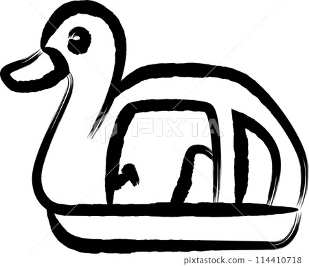 刷寫車輛圖示圖鴨船 114410718