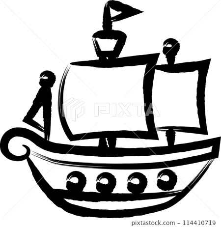 刷寫車輛圖示圖海盜船 114410719