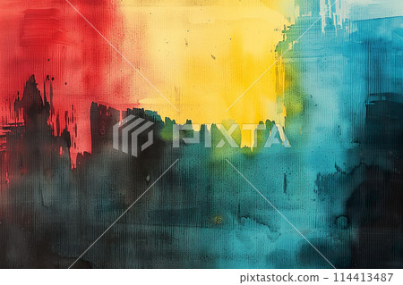 Abstract color wash. Generative AI. 114413487