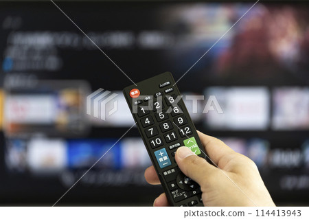 TV remote control 114413943
