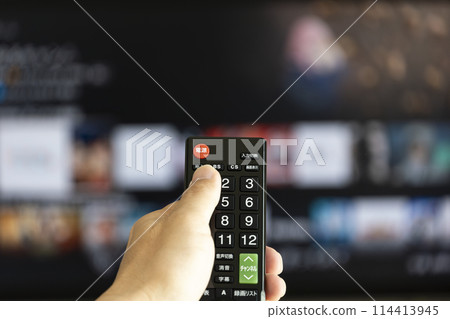 TV remote control 114413945