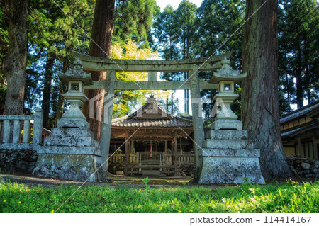 Hachiman Shrine in the Hata area of Takashima City, Shiga Prefecture Hachiman Shrine in the Hata area of Takashima City, Shiga Prefecture 114414167