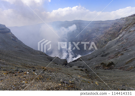 Mount Aso - Nakadake Crater Scenery (Around Nakadake and Aso Crater) Aso City 114414331