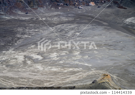 Mount Aso, Nakadake Crater, surrounding crater scenery (Around Nakadake and Aso Crater), Aso City 114414339