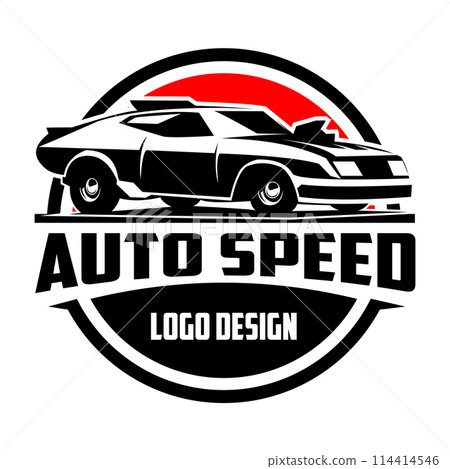 1973 Ford eagle GT car vector illustration xb. silhouette vector design. appearing from the side with a view of the night sky. Best for logos, badges, emblems, icons, design stickers, vintage car indu 1973 Ford eagle GT car vector illustration xb. silhouette vector design. appearing from the side with a view of the night sky. Best for logos, badges, emblems, icons, design stickers, vintage car indu 114414546