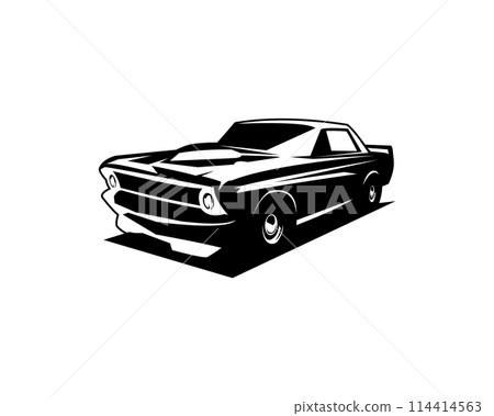 1973 xb GT Ford falcon. isolated vector. Best for badges, emblems, icons, sticker designs, auto transport industry. available ep 10. 1973 xb GT Ford falcon. isolated vector. Best for badges, emblems, icons, sticker designs, auto transport industry. available ep 10. 114414563