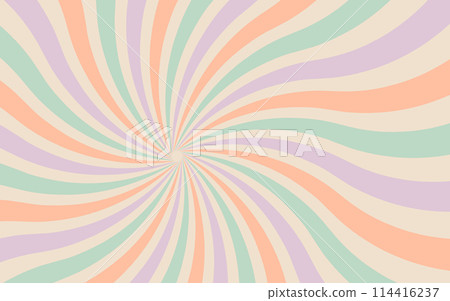 Y2K aesthetic, Retro Groovy Wavy Psychedelic background, 2000 background. Vector illustration. 114416237