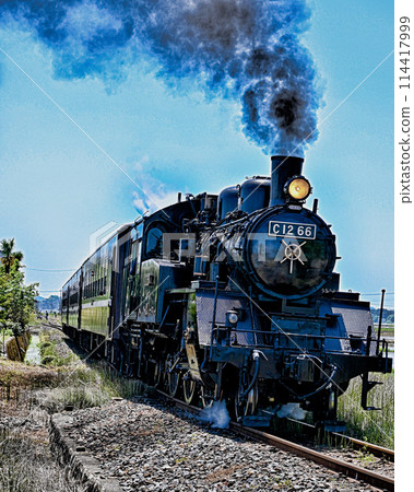 Steam locomotive of Moka railroad Steam locomotive of Moka railroad 114417999